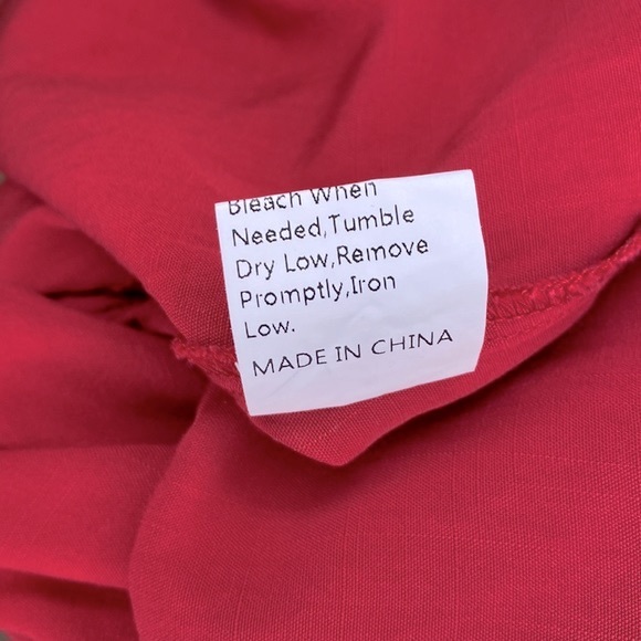 NWOT | SHEIN Tie Back Halterneck Shift Dress - Picture 8 of 8